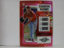 2022 Panini Chronicles Contenders Optic Pink Pulsar Reid Detmers #7 Rookie RC