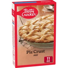 Betty Crocker Pie Crust Mix, 2 Flaky Crusts, 11 oz Pack of 12