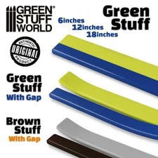 Green Stuff World: Green | Brown Stuff : 6, 12, 18" : Tape Putty with GAP