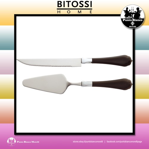 BITOSSI HOME. ROMANTIC Set pala e coltello torta | Set of cake knife and server - Picture 3 of 4