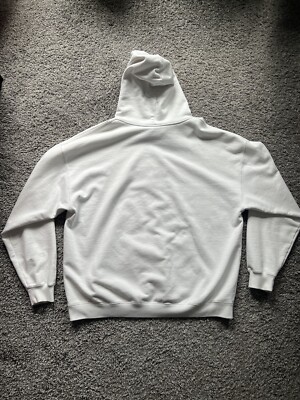 Vetements White Haute Couture Logo Oversized Hoodie Medium M | eBay