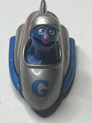 1983 Playskool Childrens Television Sesame Street Diecast Car Blue Grover AS IS - Picture 24 of 24