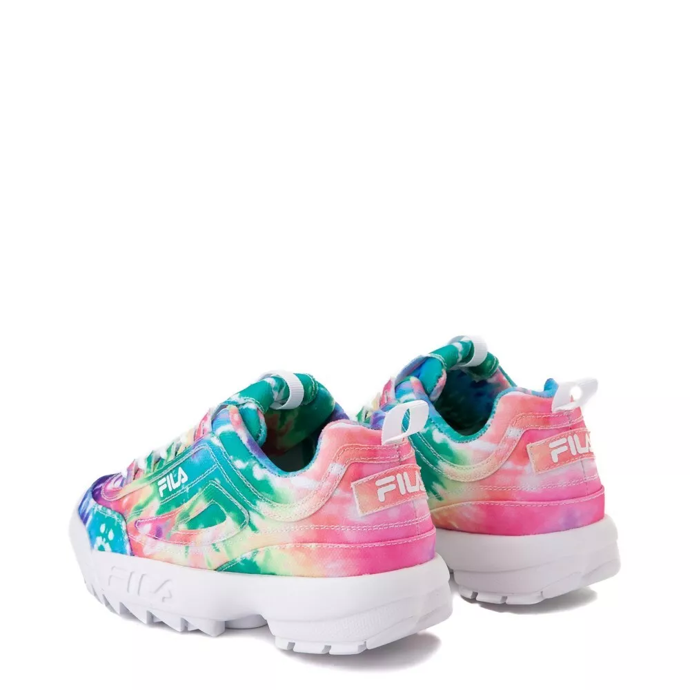 NEW FILA Disruptor II Tie Dye Sneaker Multicolor