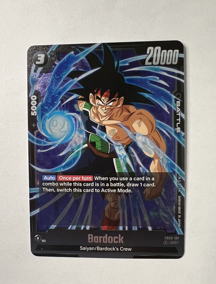 Bardock FB03-121 Dragon Ball Super Card Game Fusion World RAGING ROAR English NM Bardock FB03-121 Dragon Ball Super Card Game Fusion World RAGING ROAR English NM