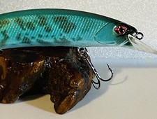 Custom Painted 115 Jerk Bait Ozark Mountain Baits Fishing Lure