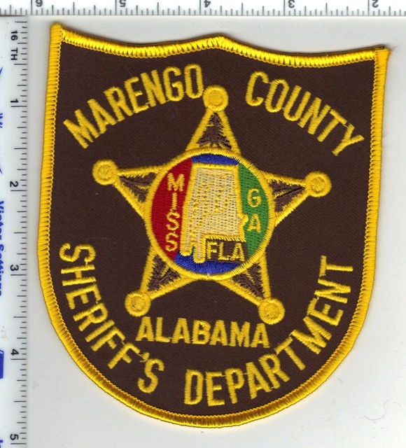 Marengo County Sheriff's Dept.(Alabama) Shoulder Patch New from the