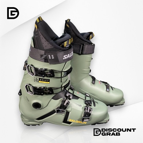 2023 Salomon Shift Pro 100 AT Ski Boot Oil Green/Black Men's Size 30/30.5 NEW - Picture 7 of 8