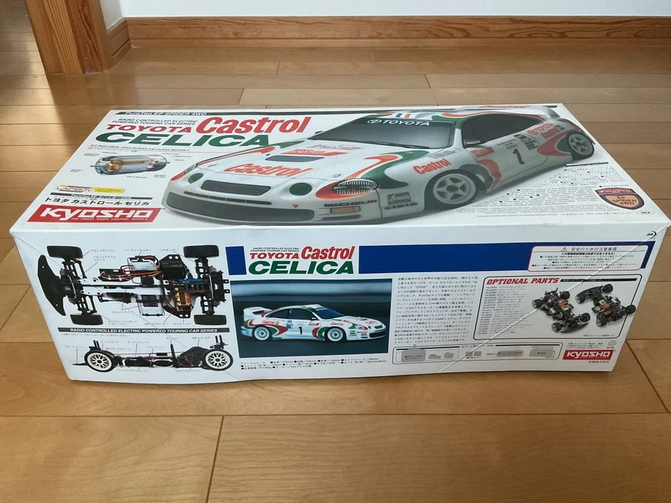 Kyosho 1/10 RC Toyota Castrol Celica Pure Ten EP Spider 4WD Model Kit from Japan - Image 3 of 4