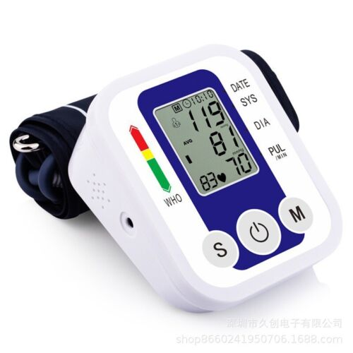 Digital Blood Pressure Monitor Upper Arm Automatic Machine Heart Rate Monitor - Picture 2 of 4