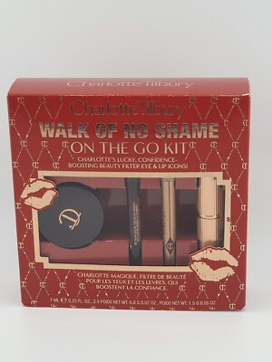 Charlotte Tilbury Walk of No Shame On the Go Kit Eye and Lip 4 Teilig Makeup Set