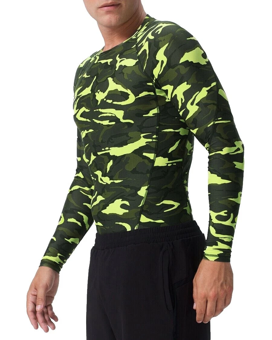 Ejercicio de NYLON capa base Tops Capas para De hombre