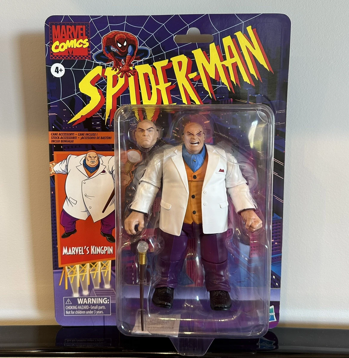 Marvel Legends Series Spider-Man 6-inch Marvel's Rhino Retro