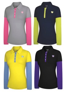 adidas women's long sleeve golf shirts
