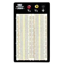 Jameco Valuepro WBU-204-R 1660-Point Solderless Breadboard 6.5"Lx4.3"W