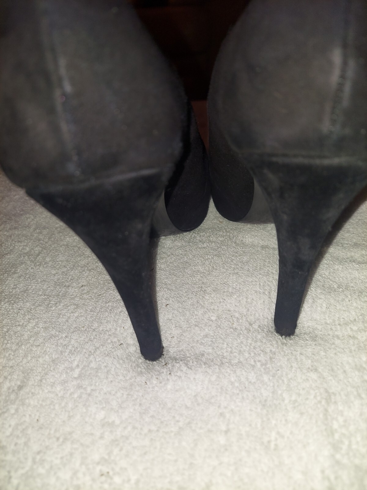 BCBGeneration Black Fabric Platform Stiletto Pump… - image 5