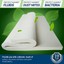 3 natural elasticity latex mattress topper foldable sleeping cooling usa h 45