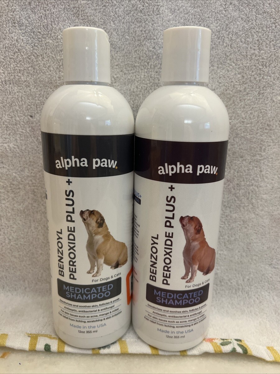 Acne Benzoyl Plus Shampoo For Dogs Benzoyl Peroxide Dog Shampoo