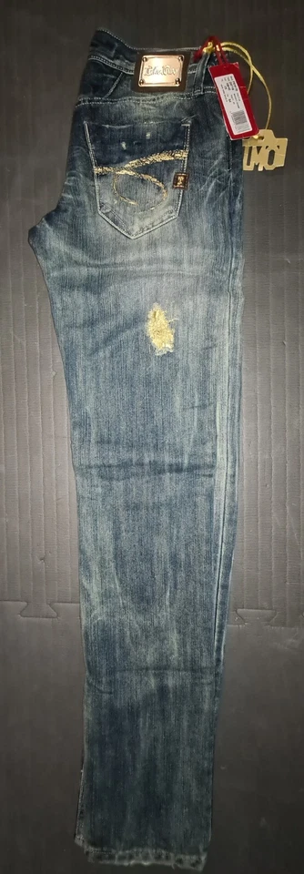 Take Two Jeans Schlag Hüfthose 90er Jahre Größe 25 Vintage 60% Baumwolle KILLAH - Bild 2 von 4