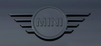 Genuine MINI F55 F56 F57 Cabrio Gloss Black Rear Badge Emblem  
