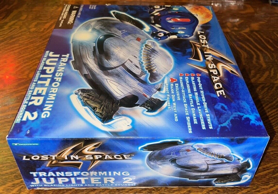 PERDIDO NO ESPAÇO~ JÚPITER 2~ 1997~ TRANSFORMANDO~ LACRADO~ - Imagem 4 de 4