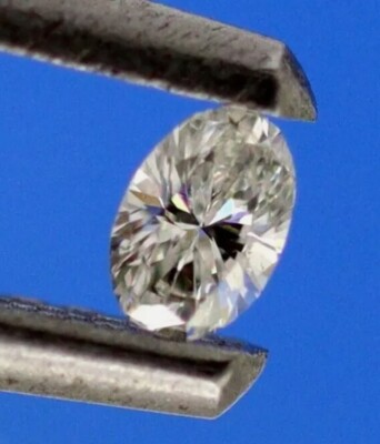 4 X 5 MM Lose If Klarheit Cvd Diamant 1 PC Lab-Grown Oval Schliff D Farbe