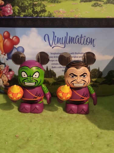 DISNEY Park Vinylmation 3" Set 1 Marvel Spiderman Green Goblin Variant Lot - 第 1/2 張圖片