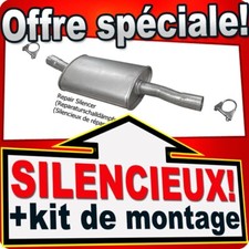 Silencieux Intermédiaire pour BMW 3 (E46) 316 318 Berline Break Cabrio Compact