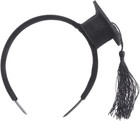 BinaryABC Graduation Hat Headband,Mini Bachelor Cap Headband,Graduation...
