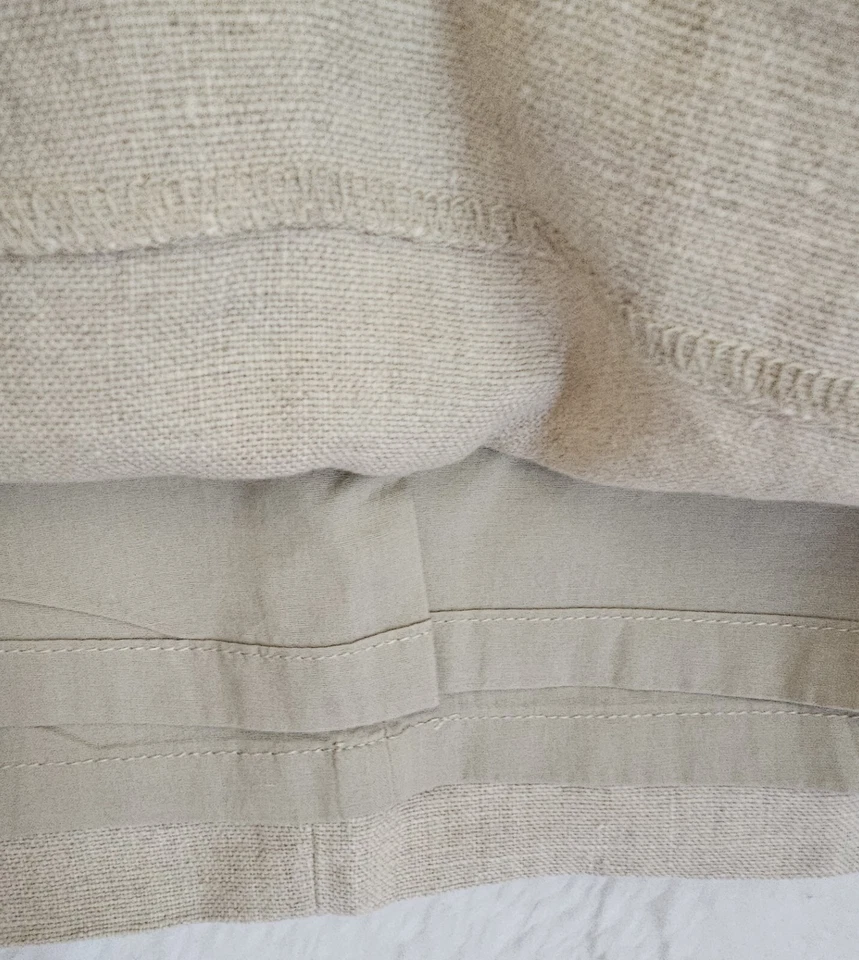 Falda mujer Ann Taylor LOFT talla 2 marrón naranja lino Foto 4 de 4