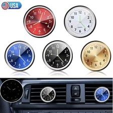 Car Dashboard Mini Tiny Clock Luminous Car Vent Clocks Watch for Car Boat Bike