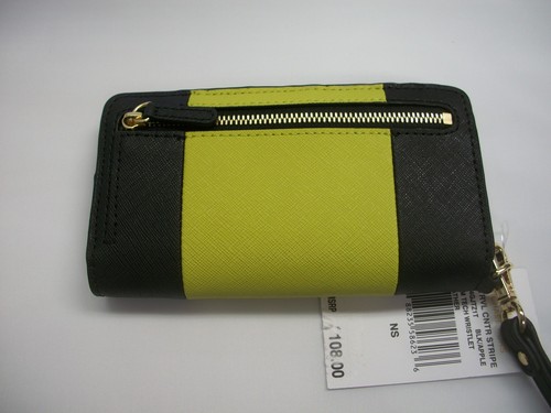 MICHAEL KORS JET SET CENTER STRIPE LEDER SLIM TECH ARMBAND SCHWARZ APPLE NEU MIT ETIKETT - Bild 4 von 5