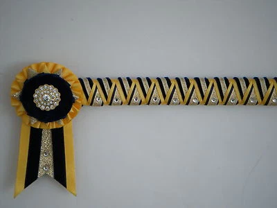 Gelb Marine & Gold Supreme Cornerstone Stirnband - Samt Show Stirnband - £27,99