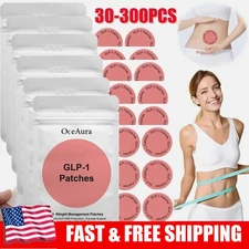 30-300PCS GLP-1 Patches - 3 Month Supply | Appetite Suppressant | Loss Weight US