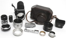  Interesting Lot of vintage Leica accessories various NOTTESTED