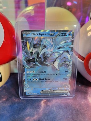 Black Kyurem Ex 48/191 Pokémon TCG S&V Surging Sparks Double Rare Holo NM