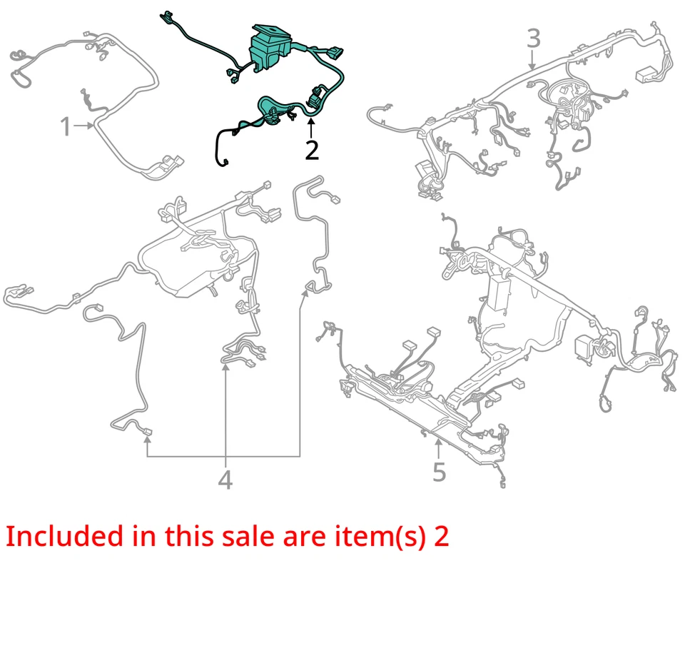 Ford Transit-150 2017-2019 caja de fusibles caja de fusibles módulo de relé Pkk4t14401rmb V6DT0 Foto 3 de 4