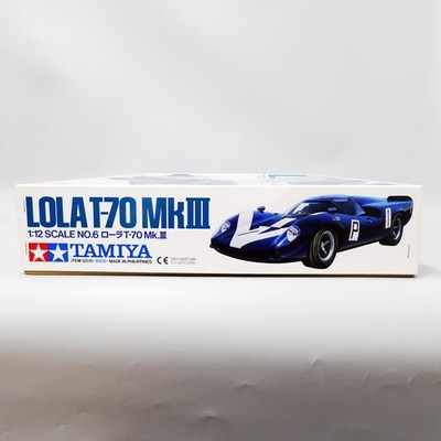 Tamiya 1/12 LOLA T-70 MkIII Racing Car Plastic Model Kit Big Scale