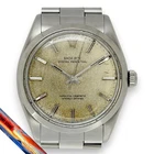 Rolex Oyster Perpetual 1002 Silver 1965 vintage watch