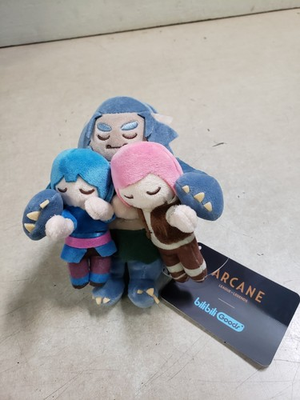 #ad #ad League of Legends Official Arcane Season 2 Warwick Jinx Vi Plush Doll $35.00