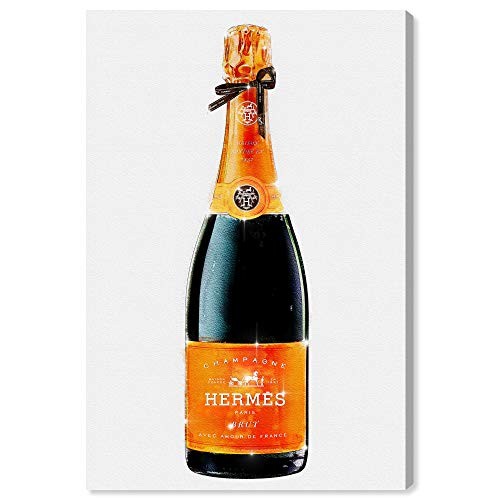 Fashion and Glam Wall Arts '' 24L" x 16W" Canvas Print Parisian Luxe Champagne - Picture 2 of 8