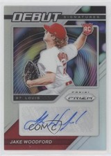 2021 Panini Prizm Debut Signatures Silver Prizm Jake Woodford #DS-JW Auto 0c6