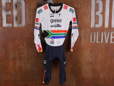 SPECIALIZED TGA ROOKIES OF RED BULL - BORA HANSGROHE AERO SKIN SUIT LS / SOUTH A