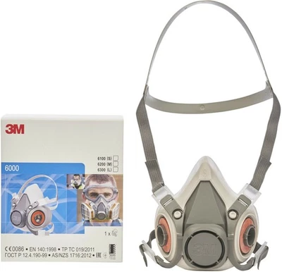 3M 6300 Demi-Masque Facial Réutilisable Taille L Série 6000 - Photo 1/4