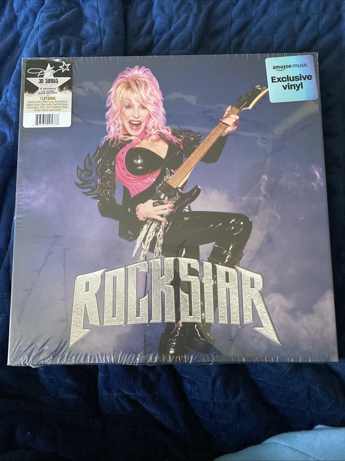 Dolly Parton Rockstar Amazon Music Exclusive Pink Vinyl Box Set Unopened