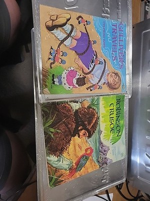 Vintage Modern Promotions Coloring Books Used, Some pages Colored(envelope ship)