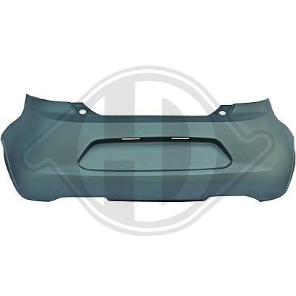 StoßFäNger Diederichs 1461055 Hd Priority Parts FüR Ford Hinten-image