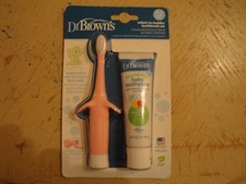Dr. Brown's Infant-to-Toddler Toothbrush Set, 1.4 Ounce, Pink R49
