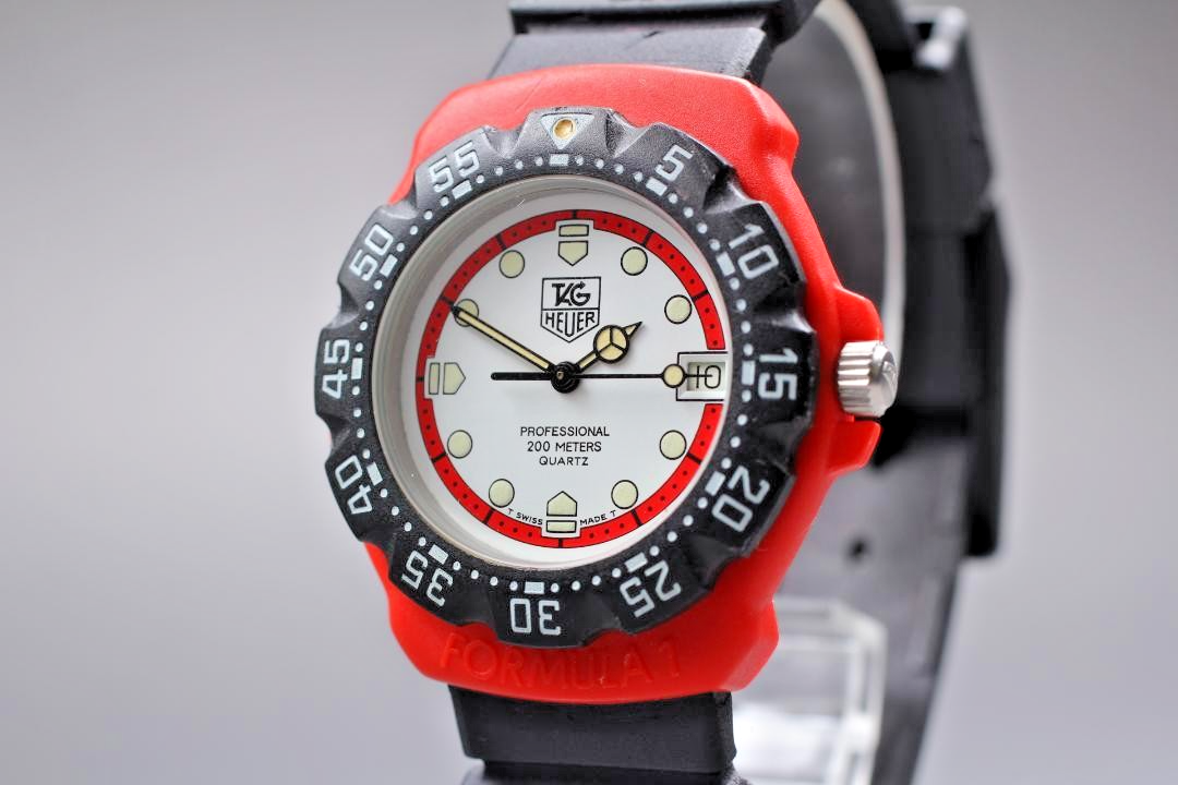 TAG Heuer フォーミュラー1 385.513/1 TAG Heuer Formula 1 White Men's Watch - 385.513/1 for sale