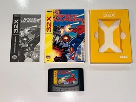 Space Harrier (Sega 32X) CIB Complete in Box with Manual EX+NM