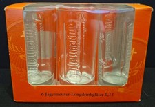 6 St&uuml;ck J&auml;germeister Longdrinkgl&auml;ser 0,1 l/Coctail/Bar,Original Verpackung
